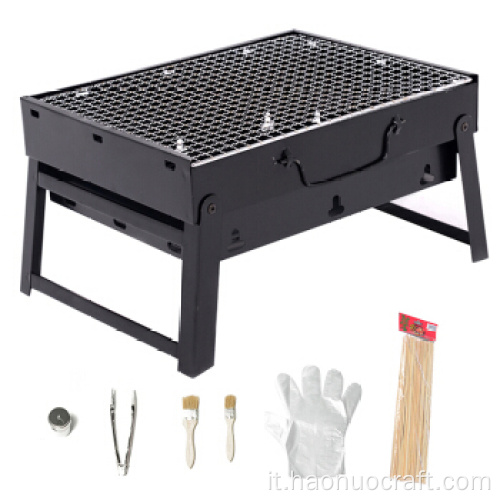 Barbecue barbecue grill all&#39;aperto attrezzature portatili di grandi dimensioni